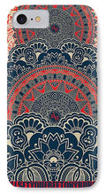 Rubino Blue Zen Namaste - Phone Case Phone Case Pixels IPhone 8 Case  