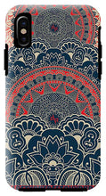 Rubino Blue Zen Namaste - Phone Case Phone Case Pixels IPhone X Tough Case  