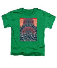 Rubino Blue Zen Namaste - Toddler T-Shirt Toddler T-Shirt Pixels Kelly Green Small 