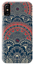 Rubino Blue Zen Namaste - Phone Case Phone Case Pixels IPhone X Case  