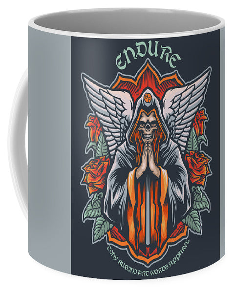 Rubino Brand Endure Social Distancing Pandemic Social Distancing Virus  - Mug