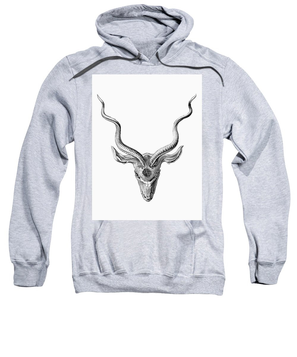 Rubino Buck Horns - Sweatshirt Sweatshirt Pixels Heather Small 