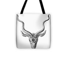 Rubino Buck Horns - Tote Bag Tote Bag Pixels 13" x 13"  