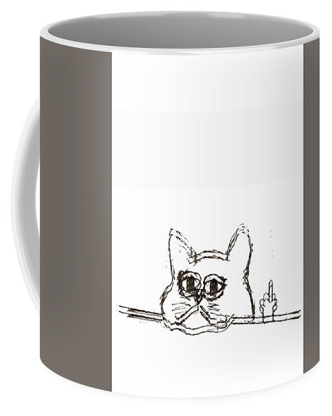 Rubino Cat Finger - Mug