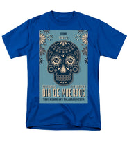 Rubino Dia De Muertos - Men's T-Shirt  (Regular Fit) Men's T-Shirt (Regular Fit) Pixels Royal Small 
