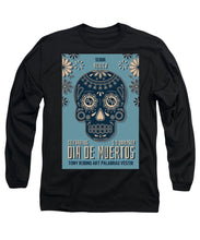 Rubino Dia De Muertos - Long Sleeve T-Shirt Long Sleeve T-Shirt Pixels Black Small 