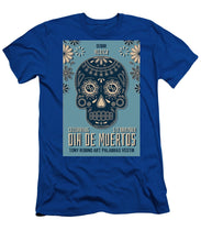 Rubino Dia De Muertos - Men's T-Shirt (Athletic Fit) Men's T-Shirt (Athletic Fit) Pixels Royal Small 
