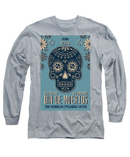 Rubino Dia De Muertos - Long Sleeve T-Shirt Long Sleeve T-Shirt Pixels Heather Small 
