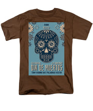 Rubino Dia De Muertos - Men's T-Shirt  (Regular Fit) Men's T-Shirt (Regular Fit) Pixels Coffee Small 