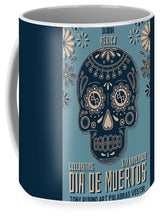 Rubino Dia De Muertos - Mug Mug Pixels Large (15 oz.)  