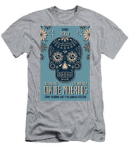 Rubino Dia De Muertos - Men's T-Shirt (Athletic Fit) Men's T-Shirt (Athletic Fit) Pixels Heather Small 