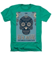 Rubino Dia De Muertos - Heathers T-Shirt Heathers T-Shirt Pixels Kelly Green Small 