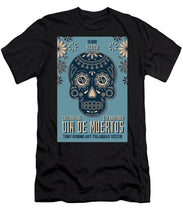 Rubino Dia De Muertos - Men's T-Shirt (Athletic Fit) Men's T-Shirt (Athletic Fit) Pixels Black Small 