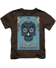 Rubino Dia De Muertos - Kids T-Shirt Kids T-Shirt Pixels Coffee Small 