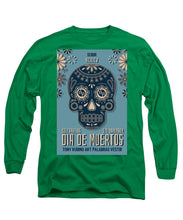 Rubino Dia De Muertos - Long Sleeve T-Shirt Long Sleeve T-Shirt Pixels Kelly Green Small 