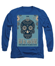 Rubino Dia De Muertos - Long Sleeve T-Shirt Long Sleeve T-Shirt Pixels Royal Small 