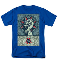 Rubino Fist Mandala - Men's T-Shirt  (Regular Fit) Men's T-Shirt (Regular Fit) Pixels Royal Small 