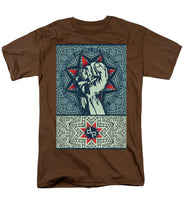 Rubino Fist Mandala - Men's T-Shirt  (Regular Fit) Men's T-Shirt (Regular Fit) Pixels Coffee Small 