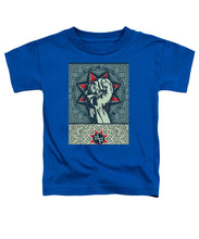 Rubino Fist Mandala - Toddler T-Shirt Toddler T-Shirt Pixels Royal Small 