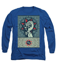 Rubino Fist Mandala - Long Sleeve T-Shirt Long Sleeve T-Shirt Pixels Royal Small 