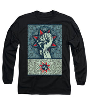 Rubino Fist Mandala - Long Sleeve T-Shirt Long Sleeve T-Shirt Pixels Black Small 
