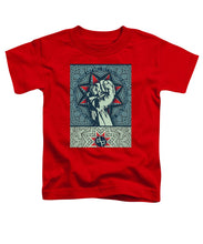 Rubino Fist Mandala - Toddler T-Shirt Toddler T-Shirt Pixels Red Small 