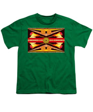 Rubino Flag - Youth T-Shirt Youth T-Shirt Pixels Kelly Green Small 