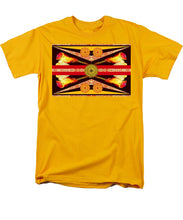 Rubino Flag - Men's T-Shirt  (Regular Fit) Men's T-Shirt (Regular Fit) Pixels Gold Small 