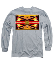 Rubino Flag - Long Sleeve T-Shirt Long Sleeve T-Shirt Pixels Heather Small 