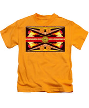 Rubino Flag - Kids T-Shirt Kids T-Shirt Pixels Gold Small 