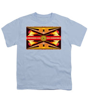 Rubino Flag - Youth T-Shirt Youth T-Shirt Pixels Light Blue Small 