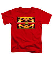 Rubino Flag - Toddler T-Shirt Toddler T-Shirt Pixels Red Small 