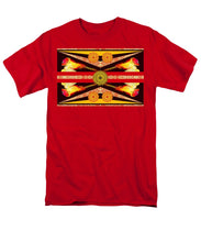 Rubino Flag - Men's T-Shirt  (Regular Fit) Men's T-Shirt (Regular Fit) Pixels Red Small 