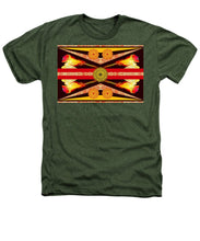 Rubino Flag - Heathers T-Shirt Heathers T-Shirt Pixels Military Green Small 