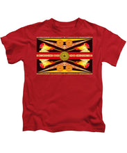 Rubino Flag - Kids T-Shirt Kids T-Shirt Pixels Red Small 