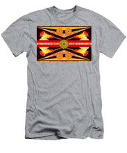 Rubino Flag - Men's T-Shirt (Athletic Fit) Men's T-Shirt (Athletic Fit) Pixels Heather Small 