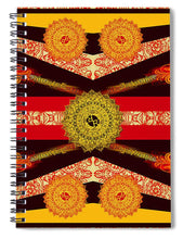 Rubino Flag - Spiral Notebook Spiral Notebook Pixels 6" x 8"  