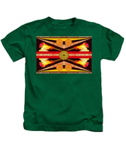 Rubino Flag - Kids T-Shirt Kids T-Shirt Pixels Kelly Green Small 