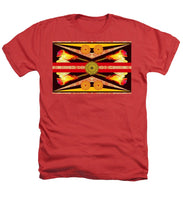 Rubino Flag - Heathers T-Shirt Heathers T-Shirt Pixels Red Small 