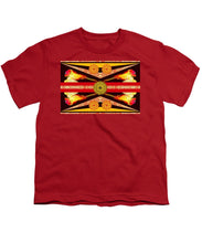 Rubino Flag - Youth T-Shirt Youth T-Shirt Pixels Red Small 