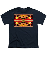 Rubino Flag - Youth T-Shirt Youth T-Shirt Pixels Navy Small 