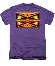 Rubino Flag - Men's Premium T-Shirt Men's Premium T-Shirt Pixels Deep Purple Heather Small 