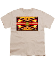 Rubino Flag - Youth T-Shirt Youth T-Shirt Pixels Cream Small 