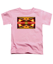Rubino Flag - Toddler T-Shirt Toddler T-Shirt Pixels Pink Small 