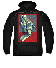 Rubino Float Astronaut - Sweatshirt Sweatshirt Pixels Black Small 