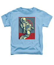 Rubino Float Astronaut - Toddler T-Shirt Toddler T-Shirt Pixels Carolina Blue Small 