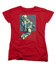 Rubino Float Astronaut - Women's T-Shirt (Standard Fit) Women's T-Shirt (Standard Fit) Pixels Red Small 