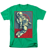 Rubino Float Astronaut - Men's T-Shirt  (Regular Fit) Men's T-Shirt (Regular Fit) Pixels Kelly Green Small 