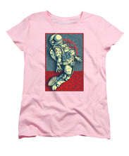 Rubino Float Astronaut - Women's T-Shirt (Standard Fit) Women's T-Shirt (Standard Fit) Pixels Pink Small 