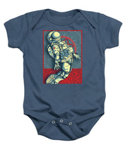 Rubino Float Astronaut - Baby Onesie Baby Onesie Pixels Indigo Small 